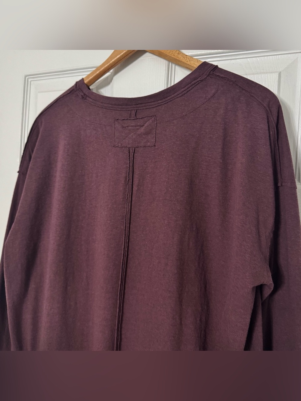 Free People We The Free Paris Tunic / Dress Vineyard Grape Burgundy - Picture 9 of 13